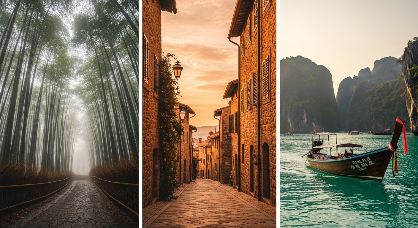 Bespoke travel experiences across Japan, Europe, and Southeast Asia